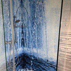 panele szklane pod prysznic